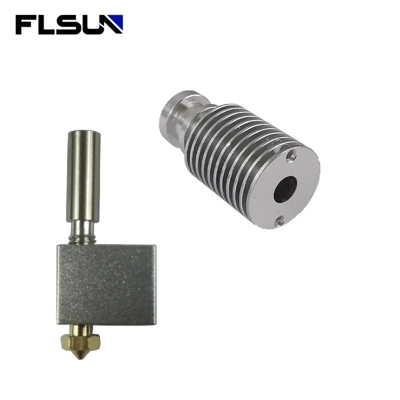 FLSUN Super Racer 3d Printer Accessories SR Original High Quality V6 The Crater The Nozzle Module Print Head Wholesale flsun qqs pro nozzle module 3d printer accessories qq heat dissipation pipe original high the print extrusion head wholesale