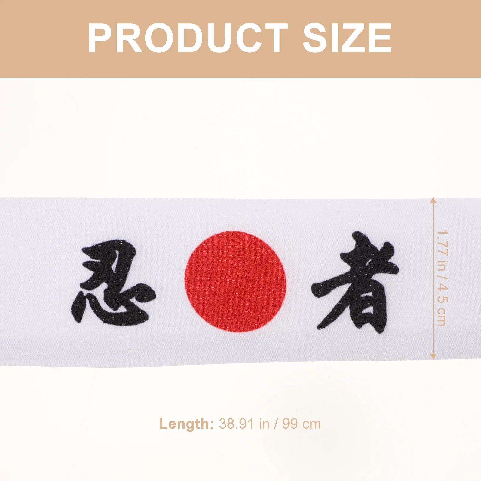 Curls Ninja Print Headband Child Mens Sweat Bands Headbands Sushi Hair Accessories Cotton Hachimaki 6