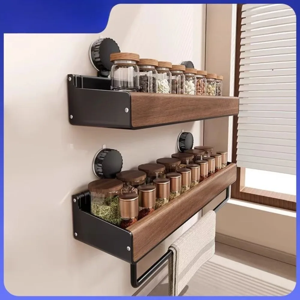 Un Soporte De Condimentos Giratorio, Un Hermoso Estante Para Almacenar Botellas De Condimentos Y