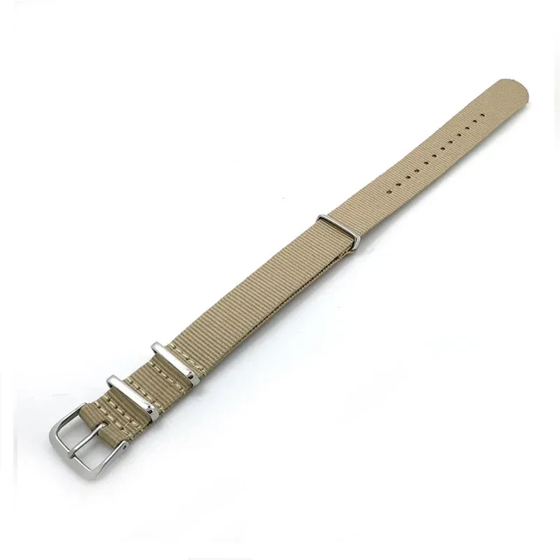 Premium Woven Nylon Sport Watch Band with Steel Buckle