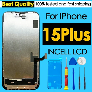 180 giorni di Garanzia incell LCD Per iPhone 15 Plus Display Touch Screen Sostituzione Del Telefono Mobile Digitizer Assembly Riparazione All'ingrosso