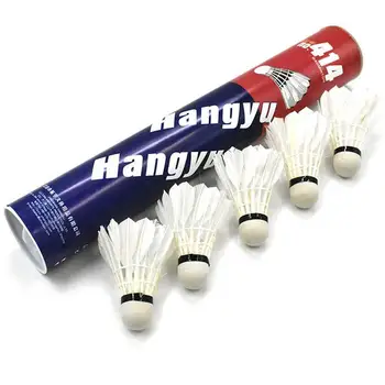 12 Pack Badminton Duck Feather Badminton Shuttlecocks With Good Stability And Toughness for Youth Players Indoor and Outdoor 2