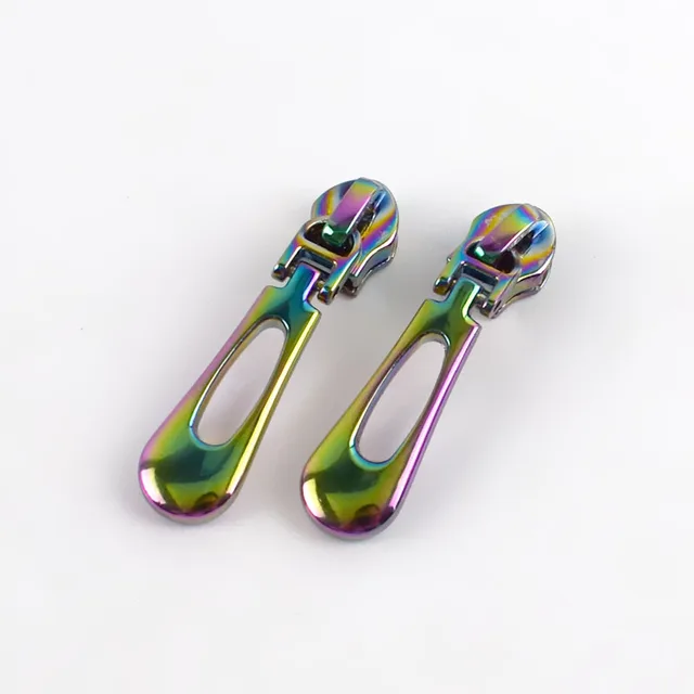 10pcs Zipper Sliders for 5# Nylon Zippers DIY Zip Head For Sewing Bag Pocket Zips Repair Kits Replacement Tailor Tools ZT136-Colored-No5