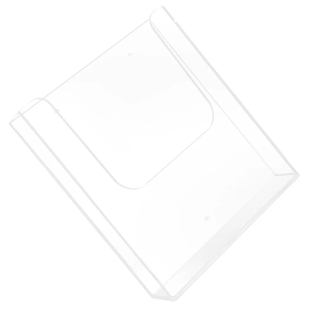 

Holder File Wall Stand Magazine Rack Display Document Pamphlets Organizer Paper Literature Clear Mount Brochure Office Hanging