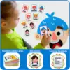 Kids Social Emotional Learning Busy Board with 9 Emotion Cards for Faces Games Preschool Learning Sensory Autism Therapy Toys 3
