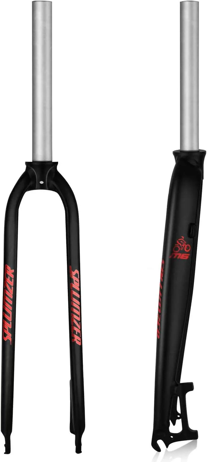 1-1/2 "1/2. 3" Aluminium legierung starre Scheiben bremse MTB-Gabel, 1/8mm faden lose gerade Rohr super leichte Mountainbike-Vorderrad gabel – Detail 8