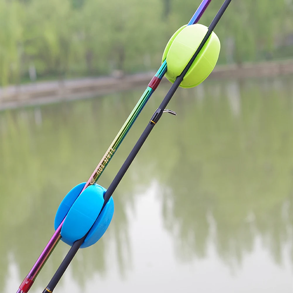4pcs Fishing Rod Holder Fishing Pole Bundle Rod Fixed Ball Rod