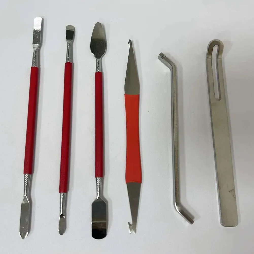 Portable Professional Saxophone Repair Tool Flute Repairing Leveling For Luthier Saxophone Adjustment Cushion Tool 3Pcs/6Pcs