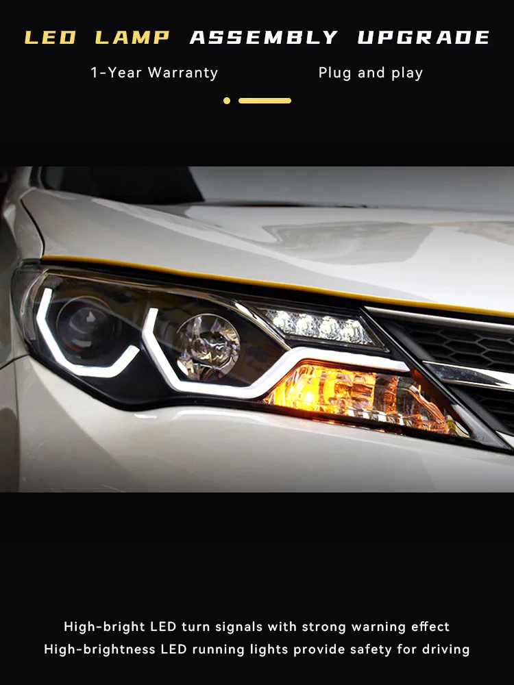 CarLightsForToyotaRAV4HeadlightRAV420132015LED2015New