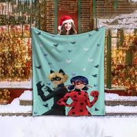 CSMY Ladybugs and super cats20-5 Blanket blanket 2