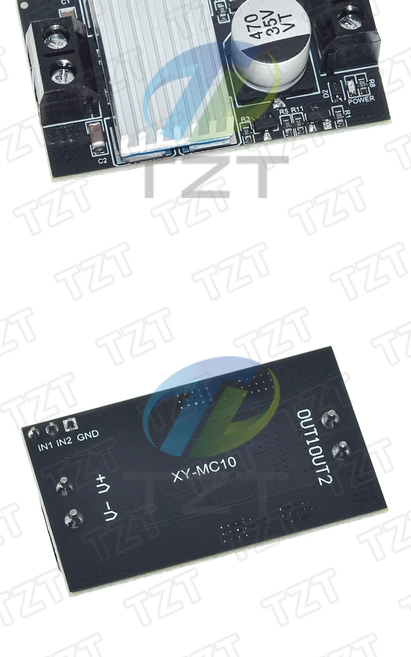 1/3PCS 10A DC-Motorantriebsmodul PWM-Geschwindigkeitsregelung Dimmen 3V-20V Niederspannung Hochstrom – Detail 10