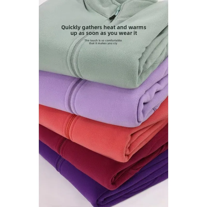 야외 가을 겨울 사이클링 재킷 두꺼운 플리스 가디건 청소년용 따뜻한 이너 레이어 남성용 야외 방풍 이너 라이너