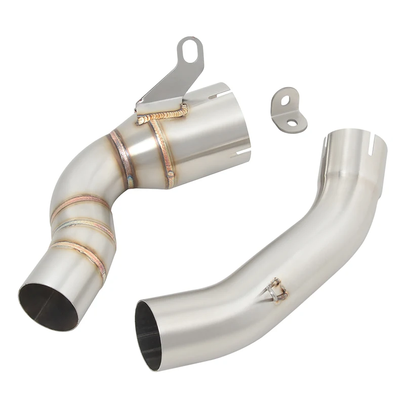 Slip On For KTM DUKE 200 DUKE200 2020 2021 2022 2023 Motorcycle Exhaust Middle Link Pipe 51mm Muffler Modify Escape Moto Systems - Image 3