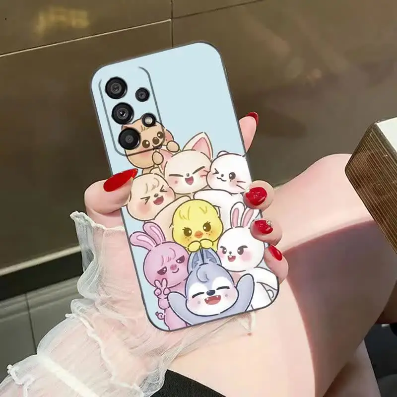 Kpop Stray-kids S-skzoo Phone Case For Samsung A14 A15 A16 A22 A23