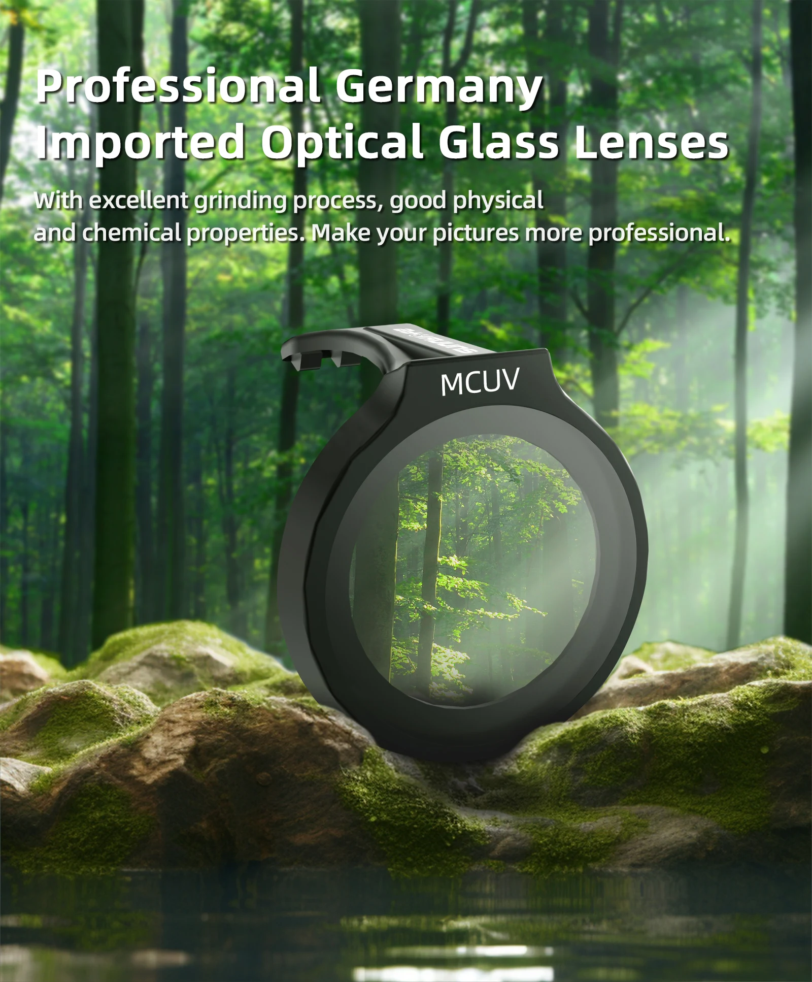 Lens Filter Kit for DJI Neo Drone Accessories ND Filters Set Camera ND 8/16/32/64 MCUV HD Optical Glass Camera Filter
