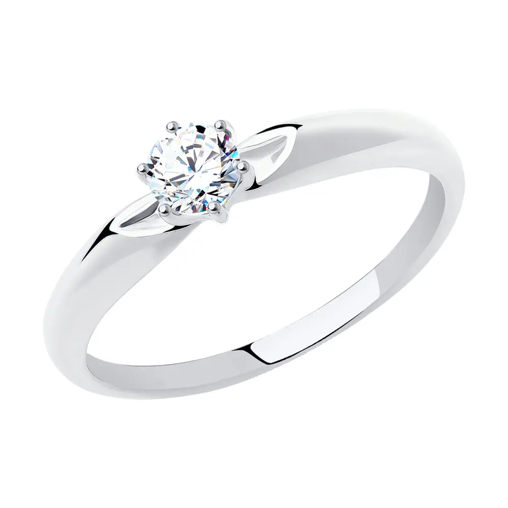 Millenia Swarovski ring set with white crystals 5601569