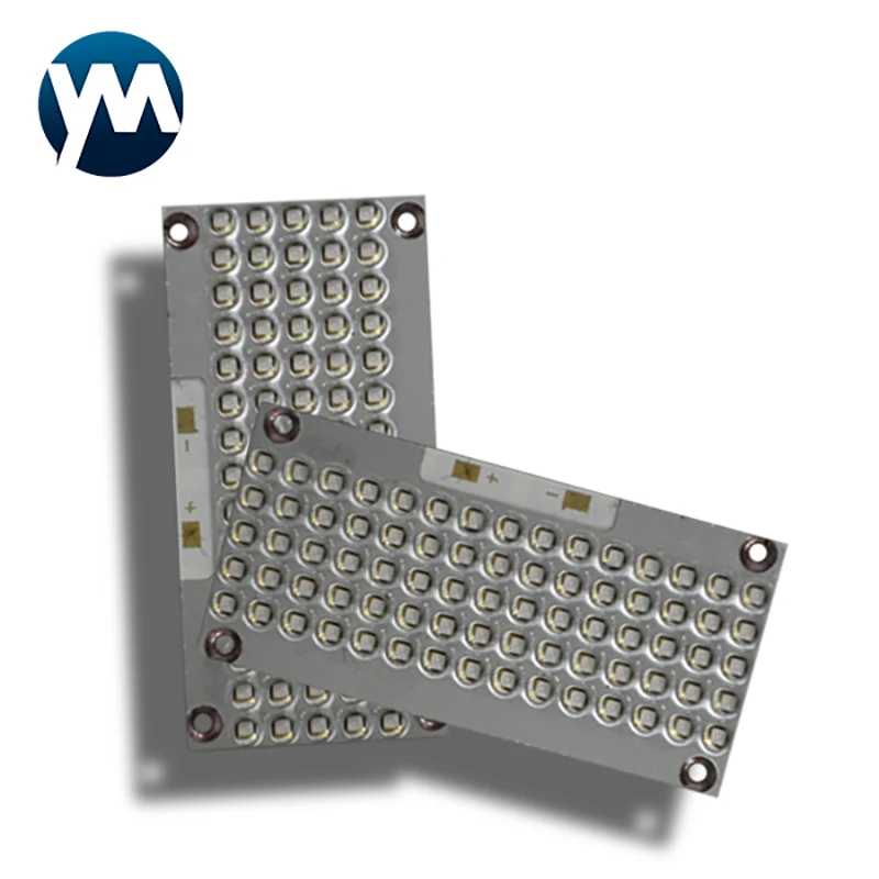 UV LED Module 200W High Power COB PCB Quartz Lens UV LED Curing Lamp 365nm 385mn 395nm 405nm 3D Printing Ink Glue Curing