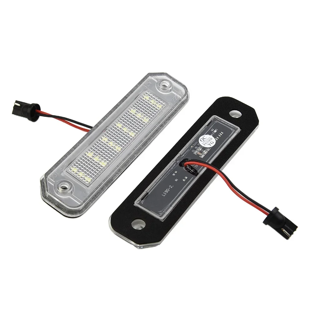 2pcs LED White License Plate Light For Honda Civic X/Civic 8V-15V 3W 6000K-6500K 300LM 34100-S04-A01 34100S04A01