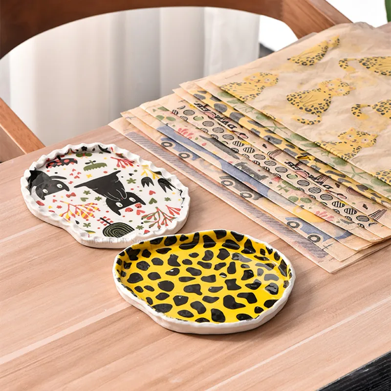Cartoon Underglaze Decal Transfer Paper 1