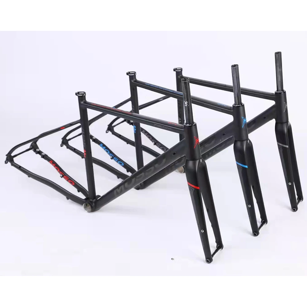 700C MOSSO 790GVL Road bike Frame With Carbon Fork Aluminum Alloy Ultralight GRAVEL Frameset