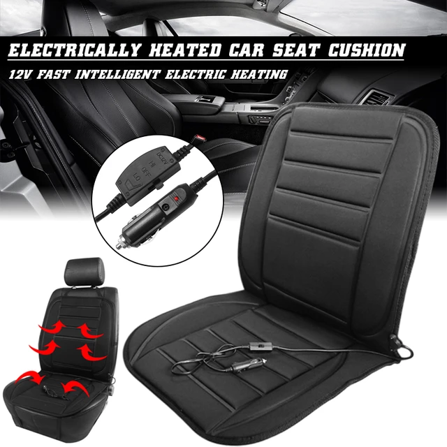 Sojoy Universal Auto Warmer Heating Pad Car Seat Cushion Cover for