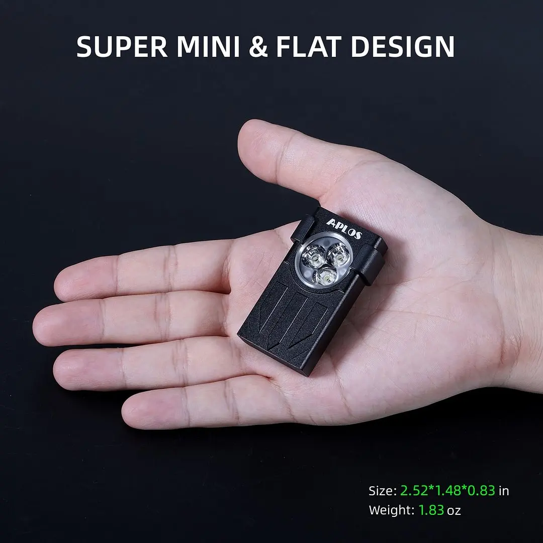 Torcia LED Mini Portachiavi Ricaricabile - Impermeabile, In Alluminio, Per Campeggio Ed Escursioni - 2