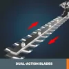 WORX WA0220 40V Nitro Driveshare 17" Universal Hedge Trimmer Attachment 4