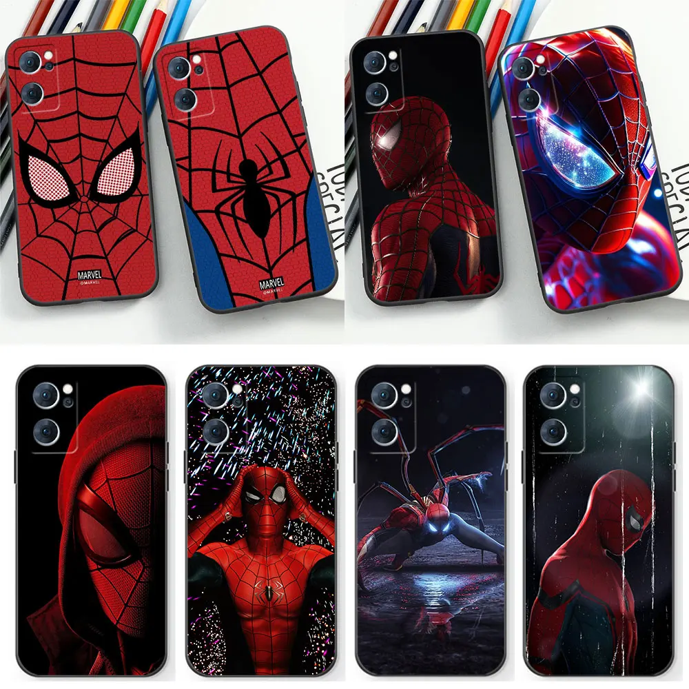 Marvel Spiderman Avengers Phone Case For OPPO Reno 10 8T