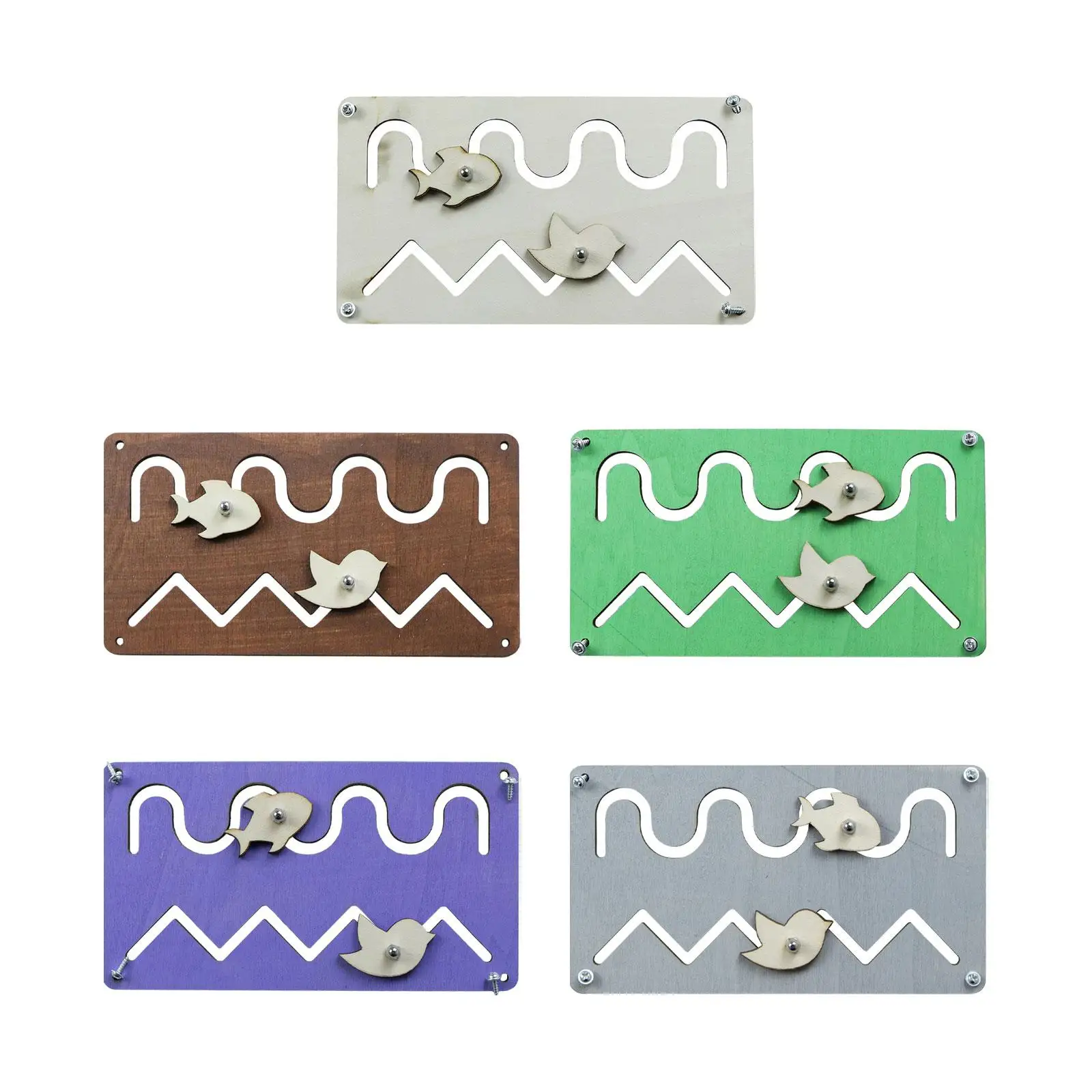 

DIY занятая доска трек слайд Материал Сенсорная игрушка для малышей детей