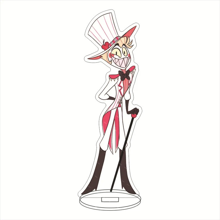 Anime Hazbin Hotel Charlie Morningstar Cosplay Stand Acryl Figuren Vaggie Desktop Stehende Zeichen Modell Dekor Geburtstag Geschenke – Detail 8