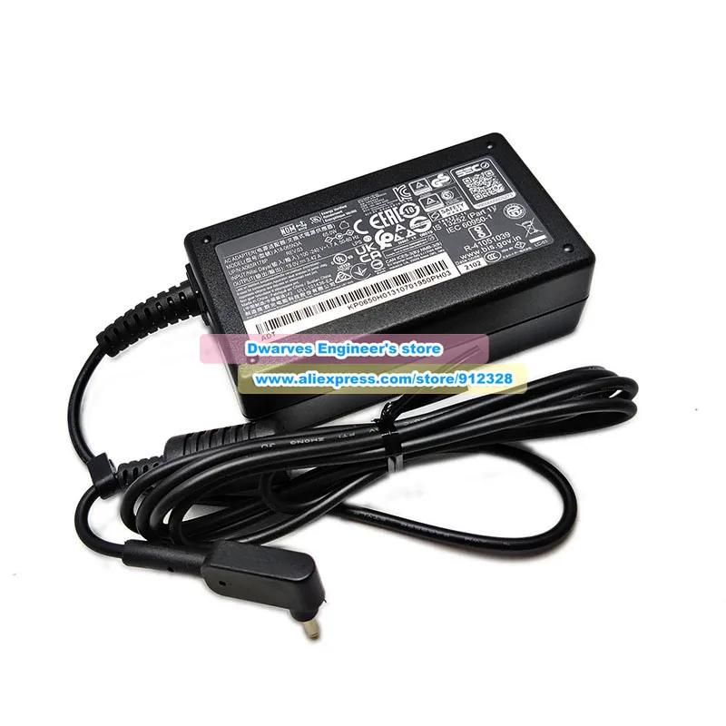 65W A18-065N3A AC 어댑터 19V 3.42A 충전기 (N19W2 N19H3 N20C5 N18Q13 SF313-52 N19H4 SF314-57 3.0x1.1mm 호환)