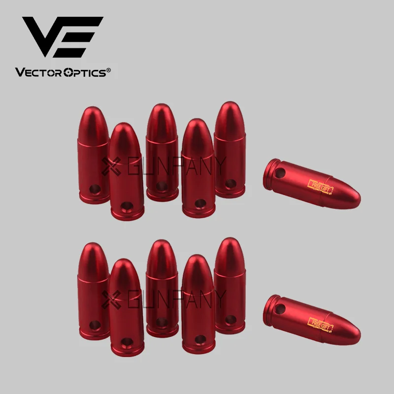 VectorOptics9mmRoundsSnapCapsBoreSighterMetalfor9mmRounds