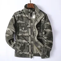 CamSolomon-Veste zippée pour homme, manteau vert, coupe-vent décontracté, vêtements vintage, printemps et automne 4