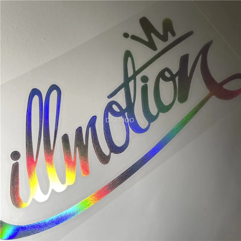 Автомобильные Стикеры для модных творческих слов illmotion hellafпышные наклейки