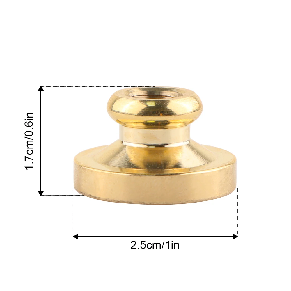 Wax Seal Stamp 25mm Round Brass for Christmas Wishes Thank You Theme Decorating Envelopes Parties Birthday
