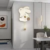 Creative Rabbit Wall Clock Living Room Fashion Restaurant Background Decoration Clock 2