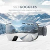 KINGSEVEN Men Skiing Glasses Anti-Fog Outdoor Sports Goggles UV400 Protection Ski Mask Women Big Frame Snow Snowboard Eyewear 1