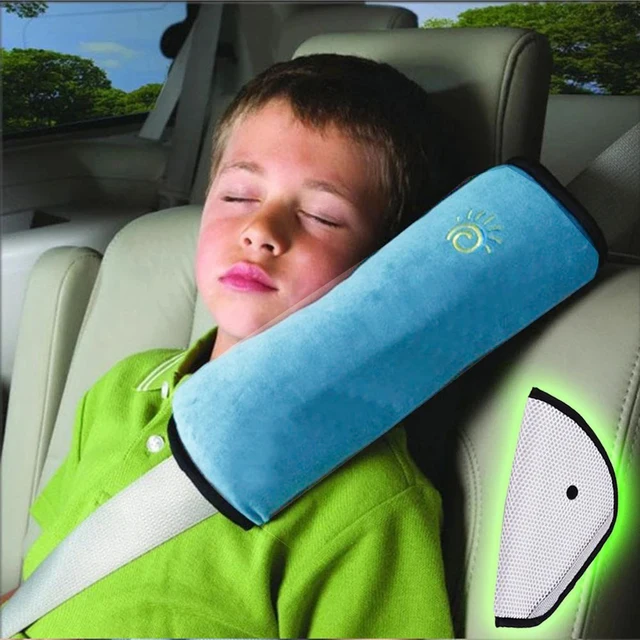 Coussin d'épaule pour enfants, ceinture de sécurité intérieure de voiture, coussin de poitrine universel, protection d'épaule de siège de voiture, coussinets d'oreiller pour enfants et femmes 1