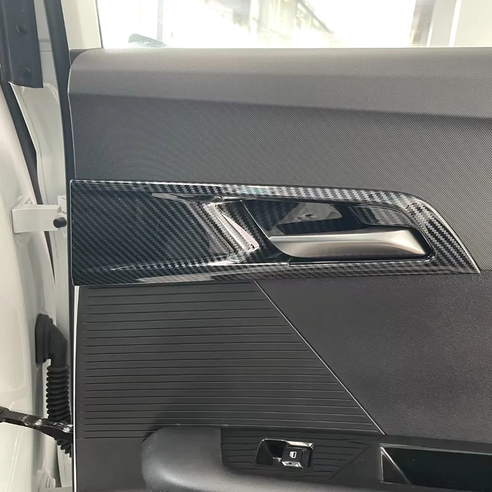 

Аксессуары для 2023 2024 MG4 EV, интерьерная дверь, зеркальные молдинги из углеродного волокна