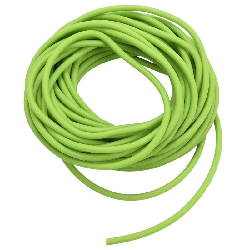 

4X 32 Feet 5Mm Natural Latex Rubber Tube Tubing Replacement Band 10M