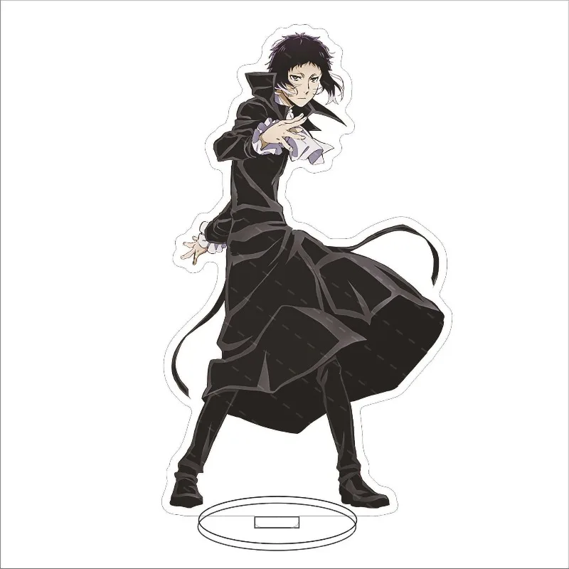Japanese Anime Stray Dogs Acrylic Figure Collection - Atsushi, Dazai, Chuya & Ryunosuke