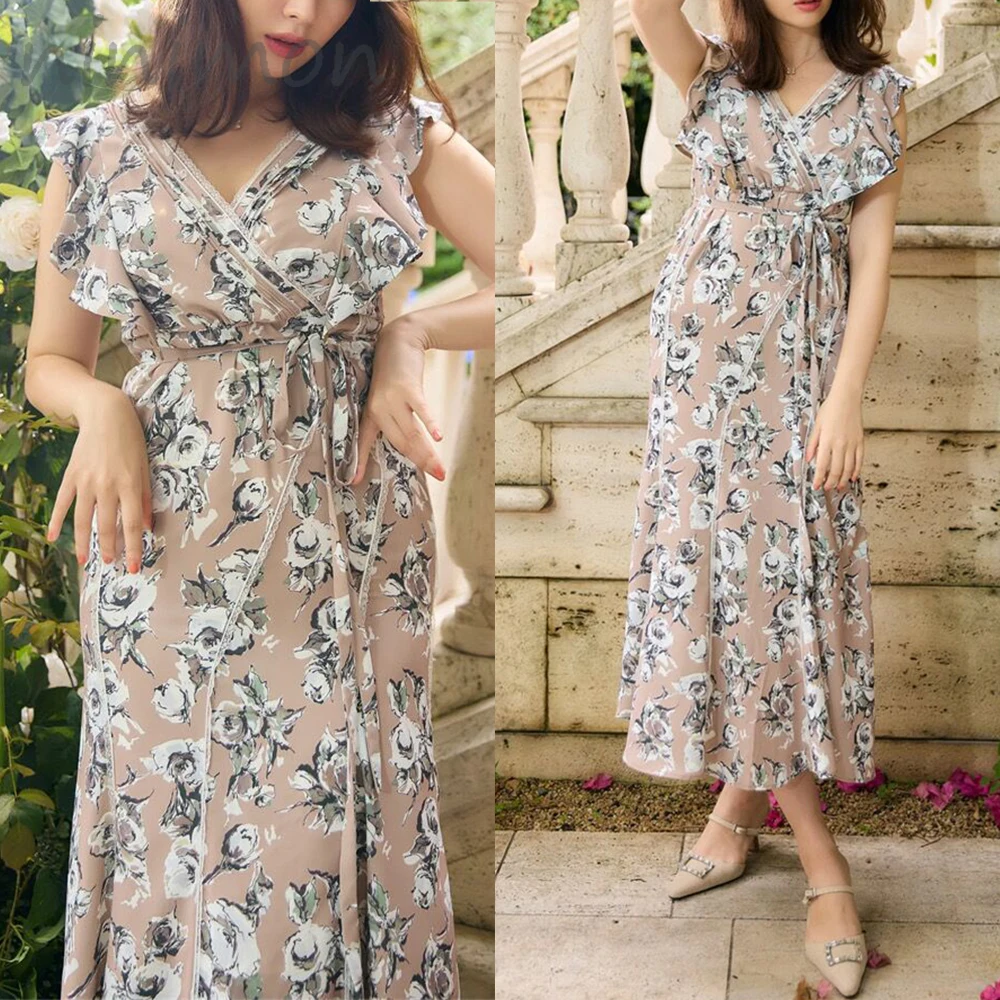 かわいい！ Herlipto English Rose Garden Dress Mサイズ ワンピース