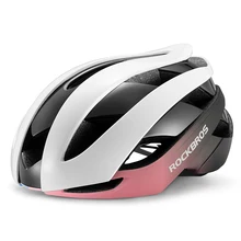 

ROCKBROS Bike Helmet Women's Cycling Helmet Men MTB Scooter Helmet Safe Hats Casco Ciclismo 2022 Bicycle Helmet Pink/Blue/Yellow