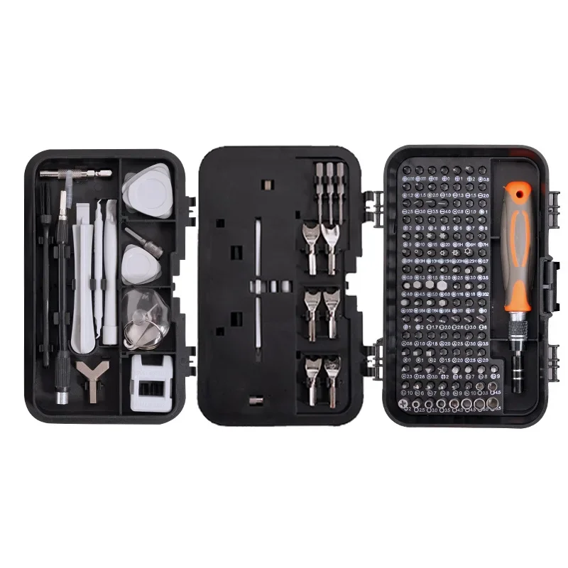 139-in-1 screwdriver set for glasses, watches, notebooks, mobile phones, disassembly and repair tools S2 bit set wholesale 139 in 1 screwdriver set for glasses watches notebooks mobile phones disassembly and repair tools s2 bit set wholesale