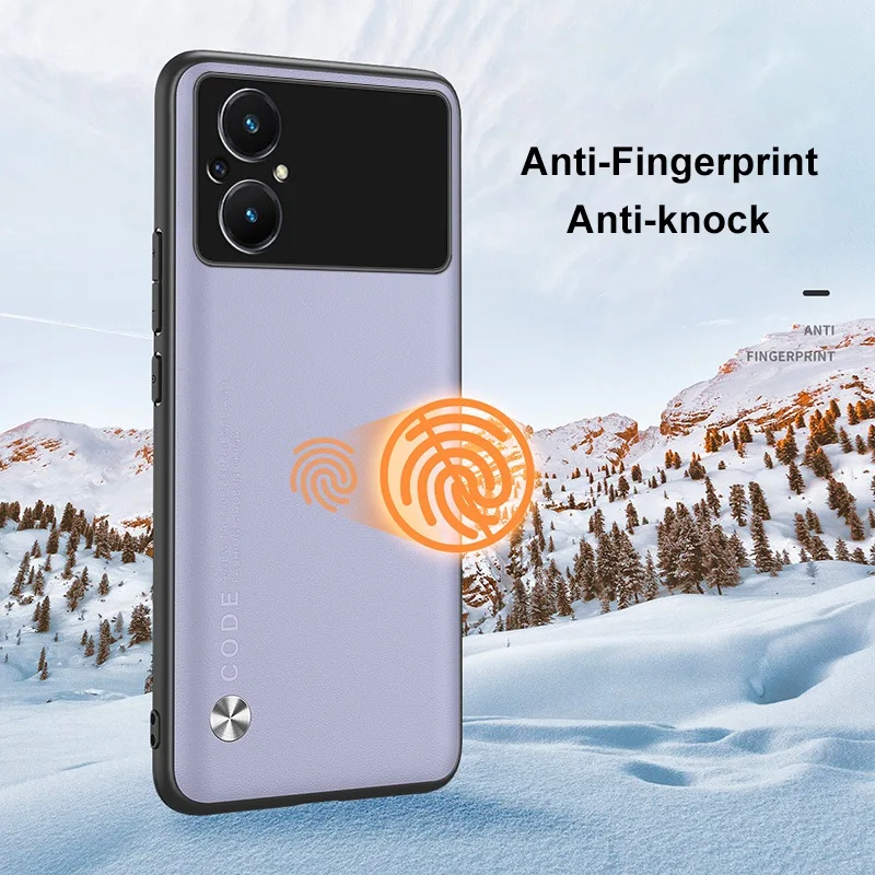 Luxury PU Leather Matte Silicone Protection Phone Case – Premium Back Cover