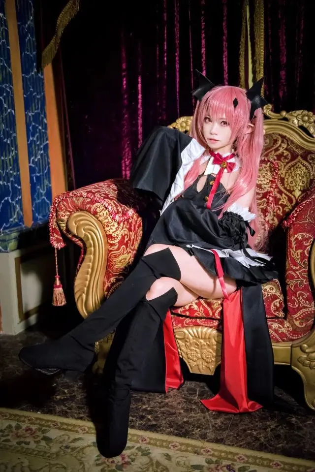R⑦5 終わりのセラフ 吸血鬼 女王 コスチューム コスプレ 魔女 クルル クルル・ツェペシコスプレ衣装アニメ終わりのセラフ終わりの