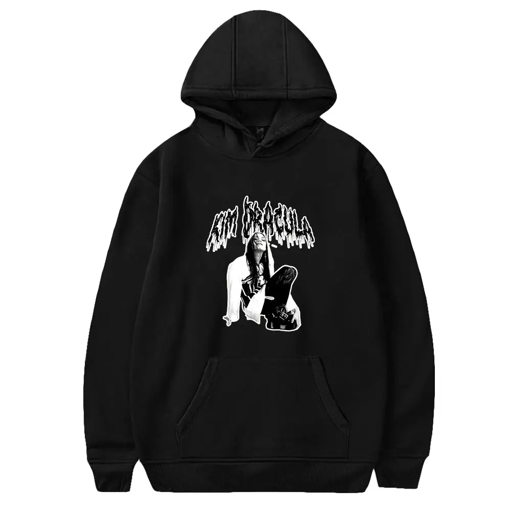 

Kim Dracula Singer Hoodie Sweatshirt Fashion Man Women Hoodies Printing Pullover Streetwear Harajuku Casual Unisex