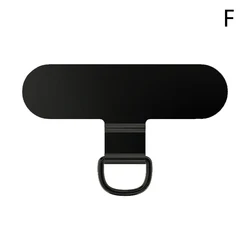 Durable 360° Rotating Metal Phone Lanyard Patch with Strap Clip (A6)