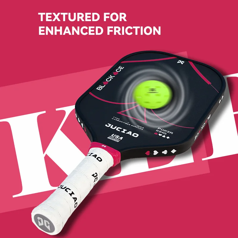 JUCiAO GEN 3 thermogeförmte T700 Pickleball-Schläger, entworfen für ultimativen Sprache und Kontrolle – Detail 6