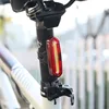 Safety Warning Bicycle Rear Light USB 096 Rechargeable Cycling LED Taillight Waterproof MTB Road Mountain Bike Tail Light Lamp 3